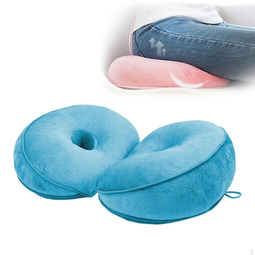 Comfort Memory Foam Seat Cushion Donut Pressure Relief Beauty Butt Posture Correcting for