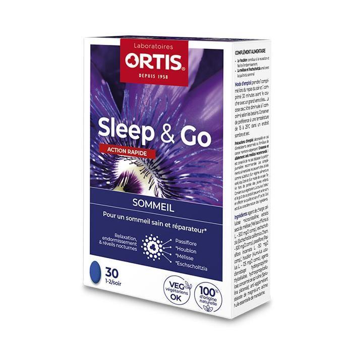 Ortis Sérénité Sleep & Go Sommeil 30 Comprimés