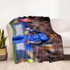 France Football Star Blanket Ultra-Soft Suitable for Bedding Office Office Chair for All Occasions Modern Style