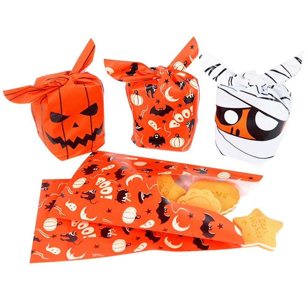 Supplies For Biscuits Snack Handbag Halloween Decoration Candy Bag Candy Pouch Baking Gift Bags