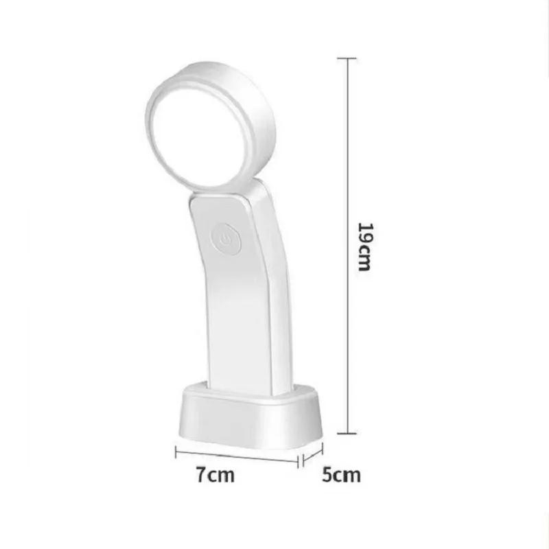 Multi-function Rechargabe Touch Table Lamp Modern Small Tricolor Dimming Desk Light for Living Room Bedroom Study Dormitory