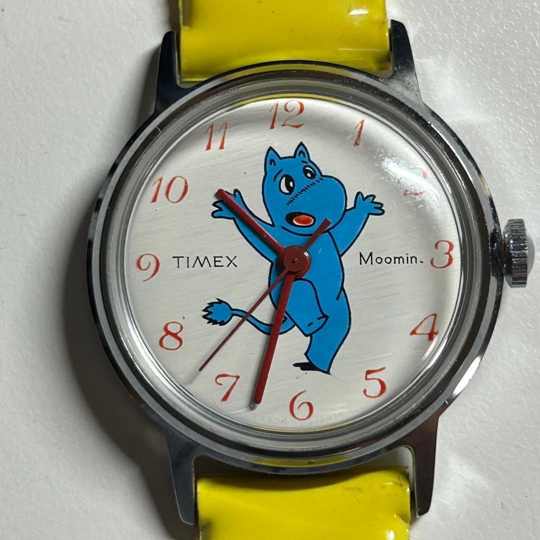 TIMEX Moomin Moomin manual winding watch 70s vintage finest quality