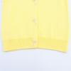 Women's Cross-Border Bow Button-Up Short Sleeve Knit Cardigan Sweater