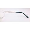 RSINC Unisex Montatura in Metallo Senza Montatura Moda Tom Argento Verde 55-17-142 IB-12 B0DK4X27XD