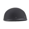 1x Matte Black Lightest Motorcycle Flat Dot Beanie Helmet Half Helmet Cap M Size