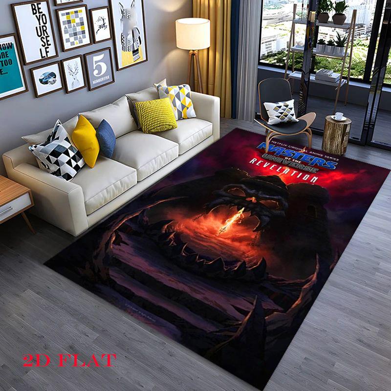 Masters Universe Retro Art Carpet Home Decor Suitable For All Seasons Bathroom Mat Protective Pad Dormitory Decoration