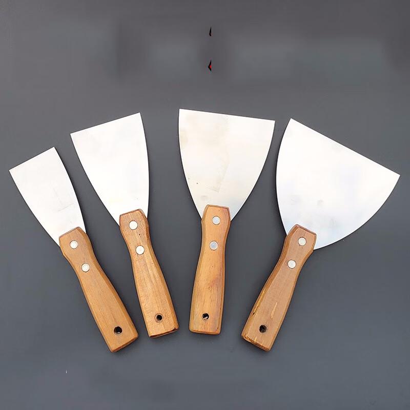 Heavy-Duty Carbon Steel Putty Knife & Scraper Set