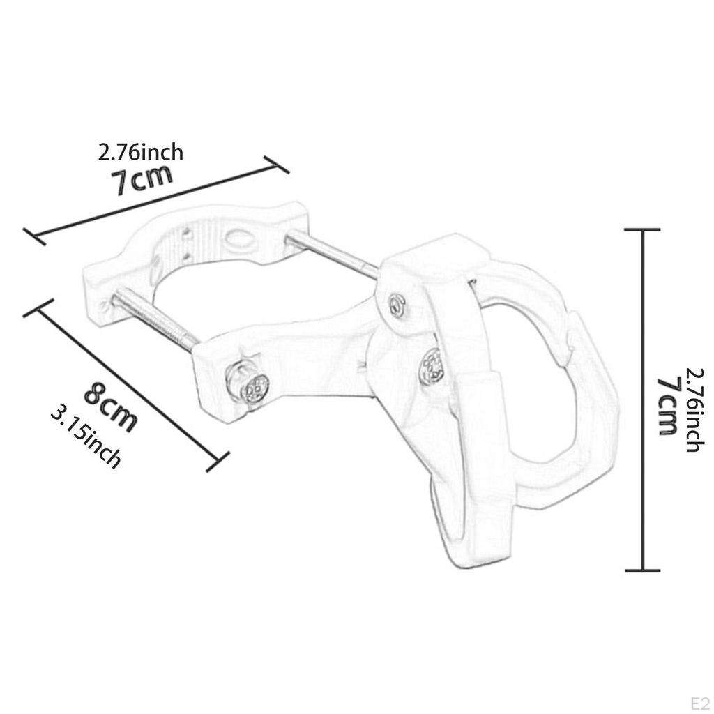Motorrad Aufhänger Haken Hängehaken Ersatzteile Robust Kompakt Helm