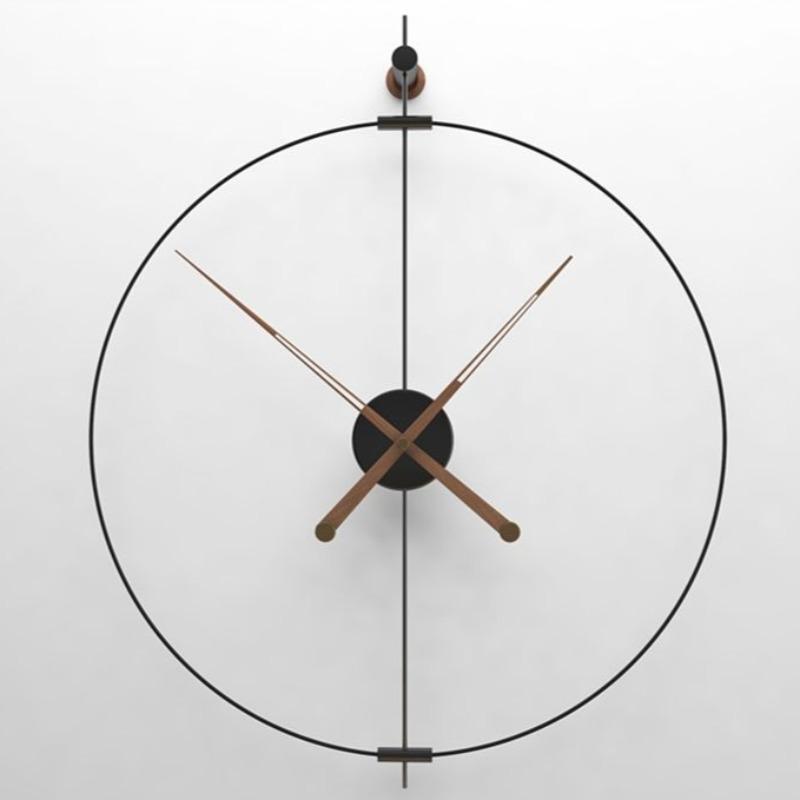 Nordic Wall Clock Modern Wall Watch Minimalist Luxury Aesthetic Large Clocks Silent Elegant Living Room Watches Home Decoration