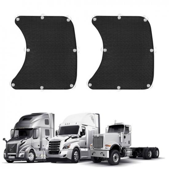 2x For Freightliner Cascadia Tractor Truck Side Window Sun Shade UV Block Cover