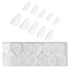10pcs Coffin Press On Nails Full Cover Fake Nails Tips Glossy Artificial False Nails Manicure Decal for Women