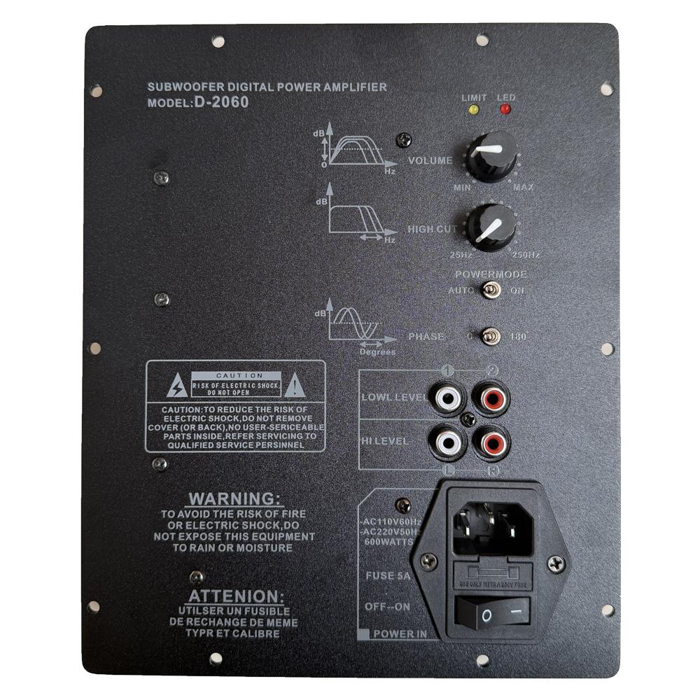 110/220v Actieve Subwoofer Versterkerbord met Zware Bas 5.1 En 7.1 Speciaal Subwooferbord voor Home Theater 4Ohm 300w 8Ohm 200w