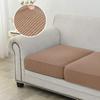 Jacquard Sofa Seat Cushion Cover Polar Fleece Sofa Cover Stretch Washable Removable L Shape Corner Sofa Slipcover For Home Decor