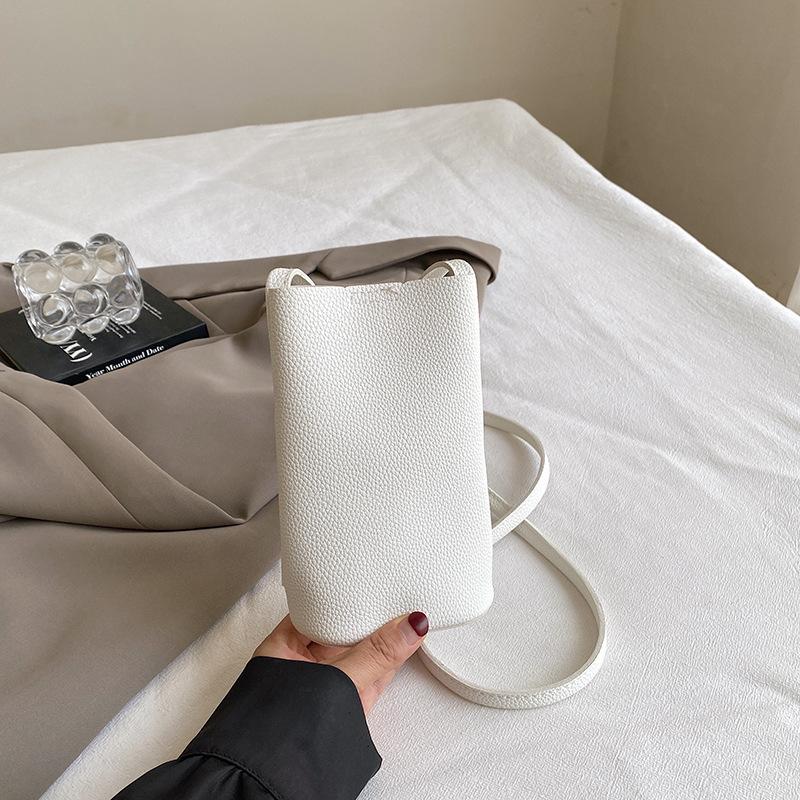 

Women Handbags Pu Leather Hasp Shoulder Bags Large Capacity Crossbody Bags For Female Solid Flap Portable Phone Purse білий