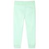 Pantalon de survêtement pour enfants vert vif 92/104/116/128/140