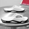 Fashion Men's Slippers PVC Soft Sole Non-slip Slides Casual Outdoor Beach Flip Flops Home Bathroom Couples Slippers New Sandal