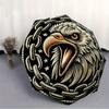 1pc Eagle Head Emblem Automatic Open, Sturdy Iron Frame, Compact Folding Design, All-Season Portable Umbrella for Women & Men, Outdoor Umbre