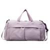 Dry and wet separation sports fitness bag women's nylon cloth waterproof short trip men's portable messenger bag luggage bag
