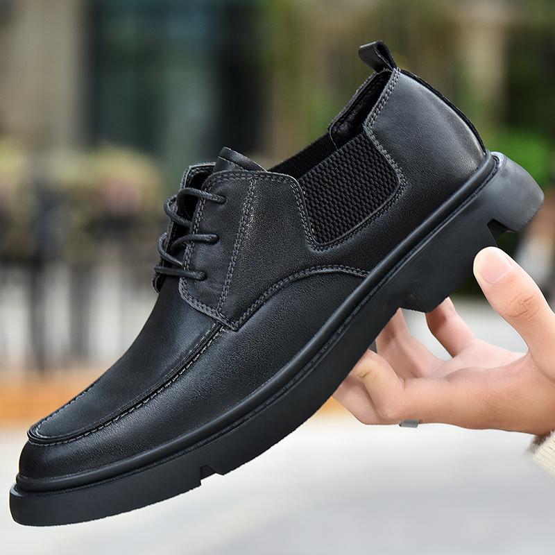 Handmade Genuine Leather Men Shoes Comfortable Casual Leather Shoes Moccasins Man Flats Shoes