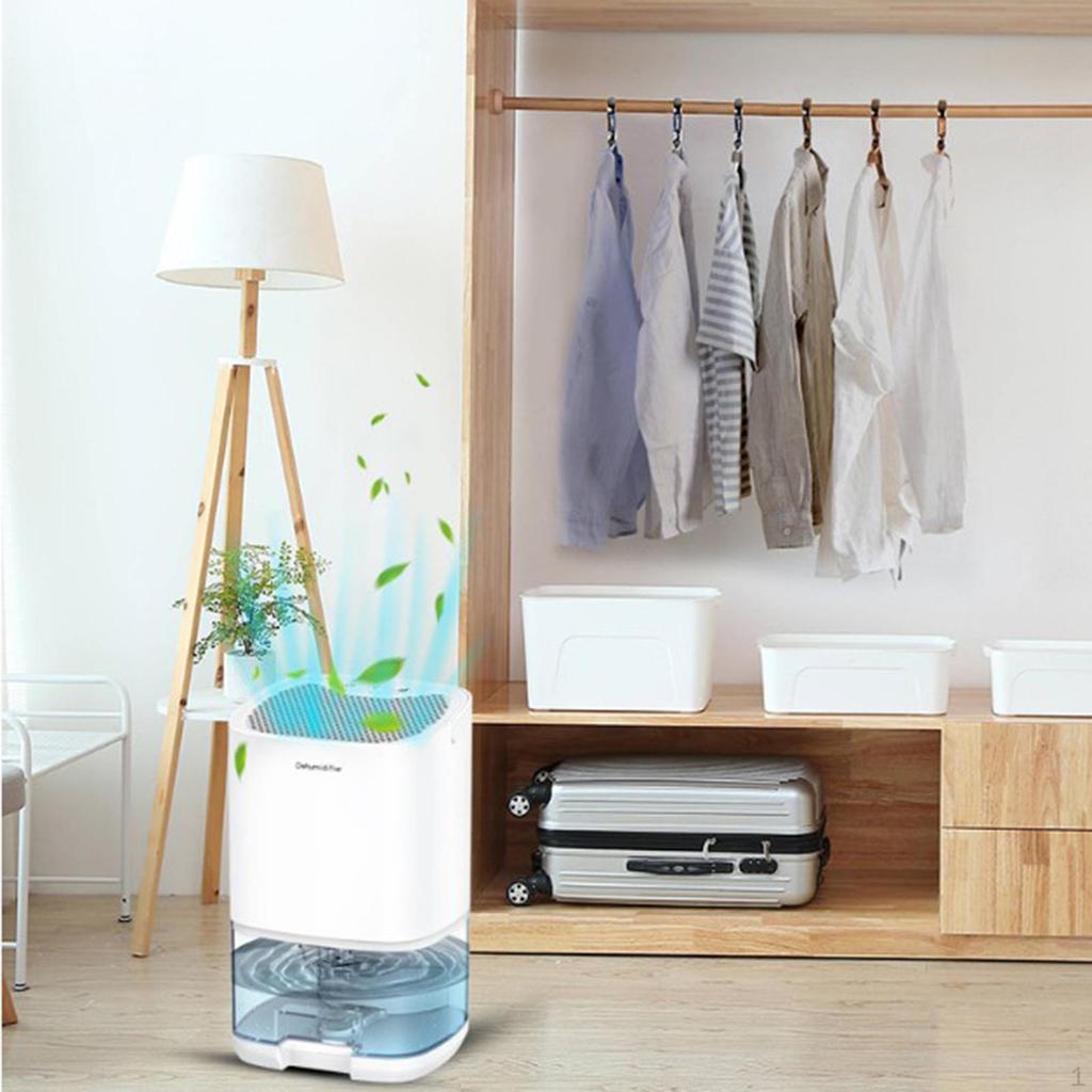 Air Dehumidifier Portable Auto Shut Off Compact Quiet Moisture Absorbers for