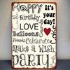 Retro Metal Tin Sign Poster Wall Art Decor