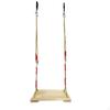 Fir Wood Swing Seat Lock Buckle Rectangular Board Easy To Hang Play Equipment for Garden,