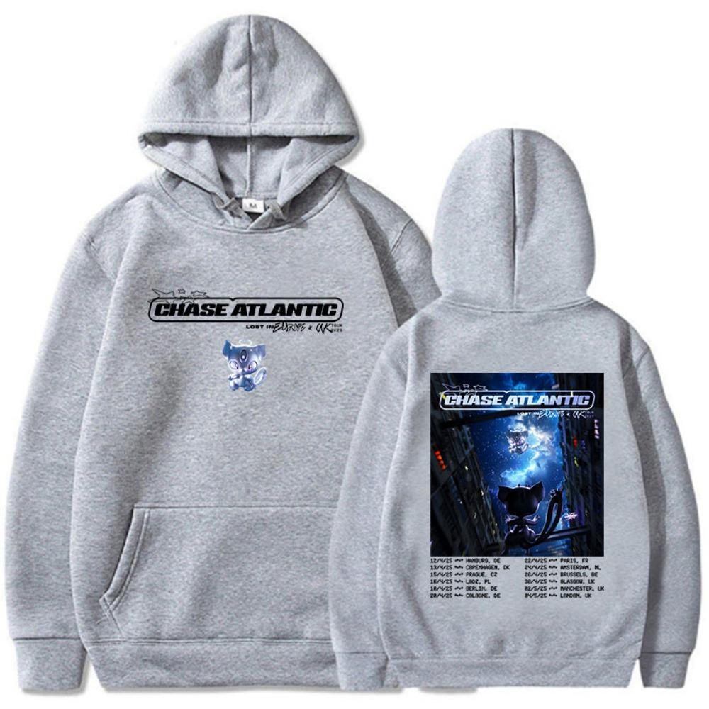 2025 Men's and Women's Rock Band Hooded Sweatshirt Casual and Comfortable Polar Winter Long Sleeved Hooded Sweater