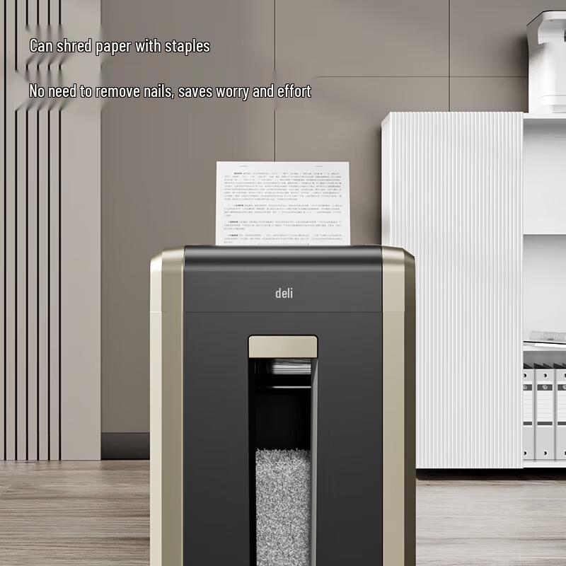 Deli GA705 High-Security Paper Shredder CN plug (adapter included)