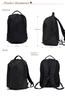 [sun earth &u] Backpack for men and women, for the gym, for business, for commuting to school, work, and business trips, with a dedicated shoe pocket