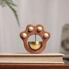 Magnetic Cat Paw Shopkeepers Bell Wooden Door Opening Bell Home Office Entrance Decorative Hanging Wind Chime Doorbell
