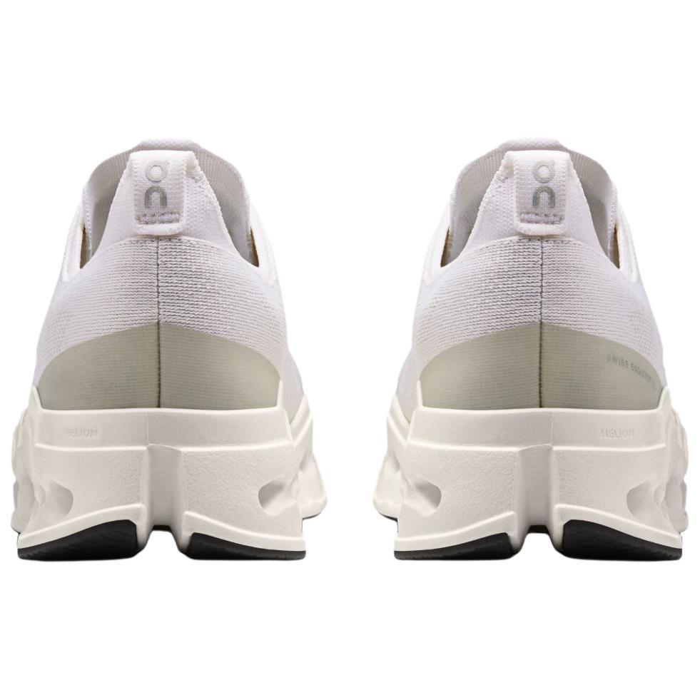 On Cloudsurfer Atmungsaktiv Niedrig geschnitten Langstrecken Laufschuhe Herren Weiß 3MF30431200