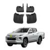 4 BUC Apărători de noroi compatibile cu Mitsubishi L200/Triton/Barbarian 2018 2019 2020 2021 2022