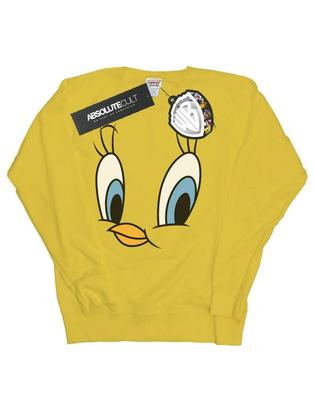 Mens Tweety Pie Face Sweatshirt