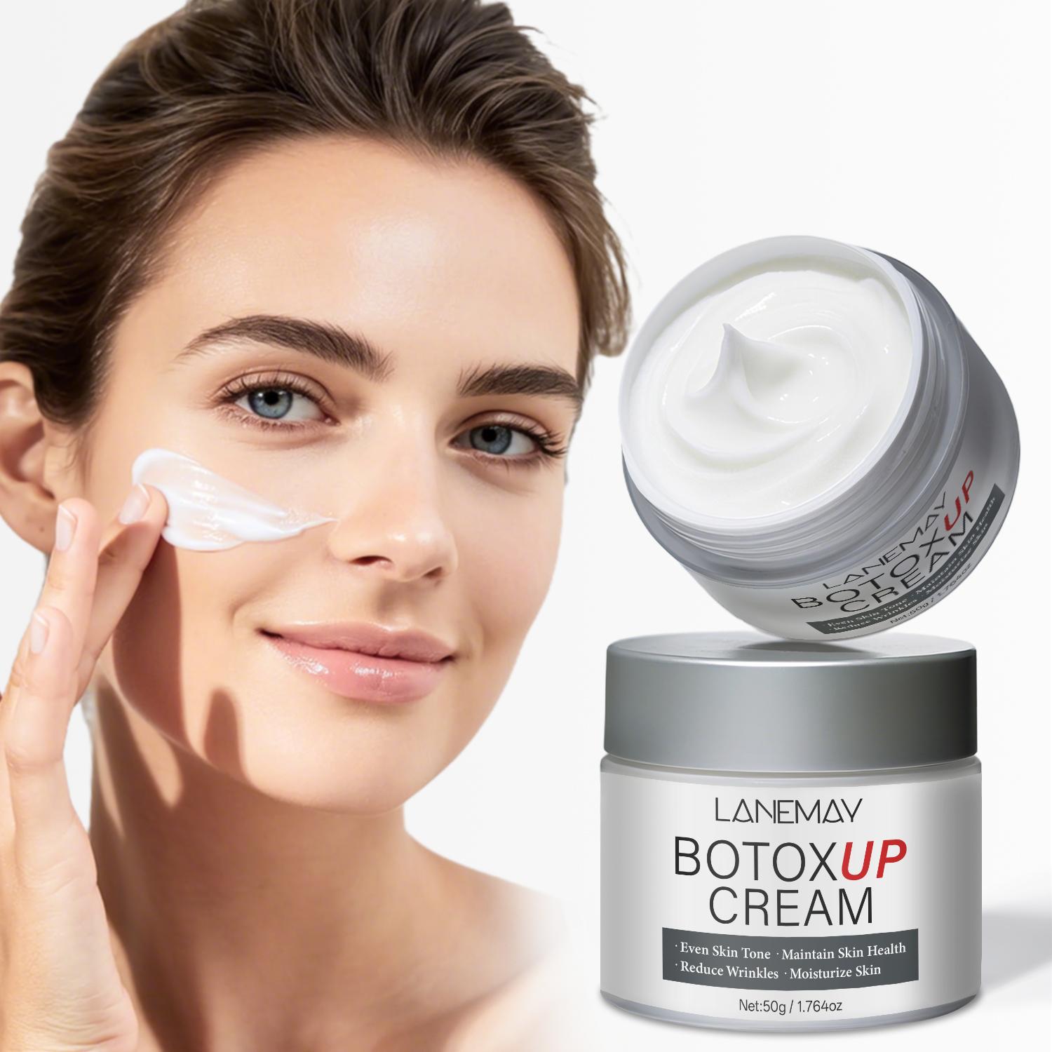 

Botoxup cream-Refreshing & Moisturizing Skin-Brighten Skin Tone-48H Of Hydration Provides-Suitable for all Skin Types, 50g
