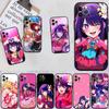 LO79 Oshi No Ko Ai Hoshino Soft Shell Phone Case for Xiaomi Xiaomi Poco M4 M5 M6 M7 X3 X6 X7 F8 Ultra Pro GT NFC