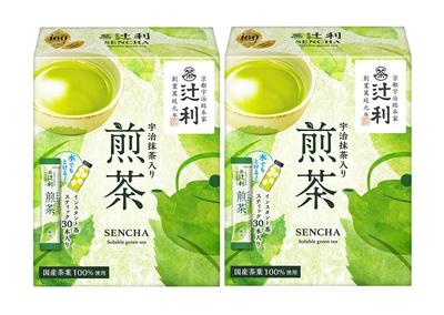 Tsujiri Uji Matcha Sencha (Sticks) 30p X 2 Boxes Powder