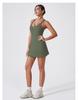 European & American Nude Anti-Exposure Sports Dress - Summer Outdoor Golf Vest, Yoga, Tennis Skirt