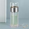 Borosilicate Glass 500ML Tea Bottle 304 Stainless Steel Handhold Portable Bottle  School