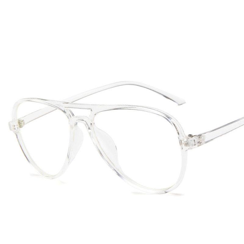 European American Style Eyeglass Frames for Women Vintage Simple Woman Glasses Frame Pilot Shape Glasses Trendy