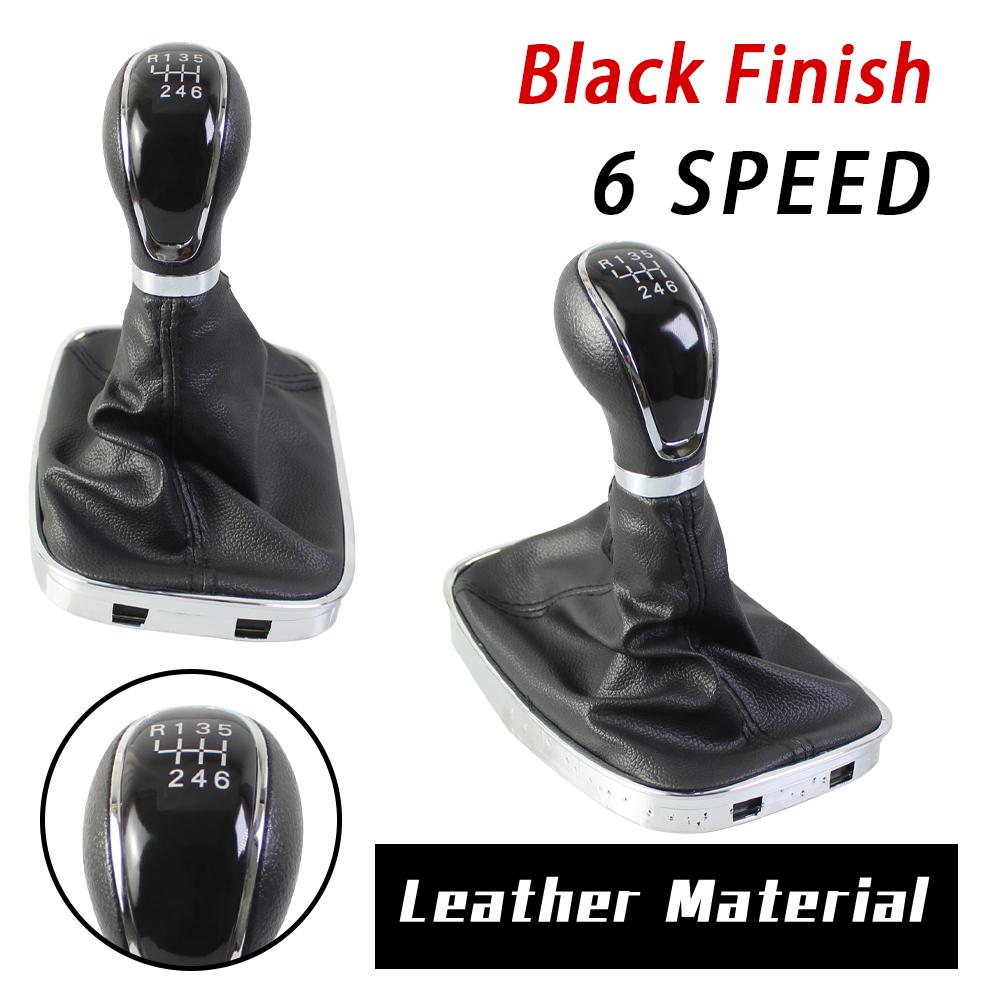 6 Speed Car Accessories Gear Shift Knob For OPEL VAUXHALL Insignia 2008 2009 2010 2011 2012 2013 2014 2015 2016 2017