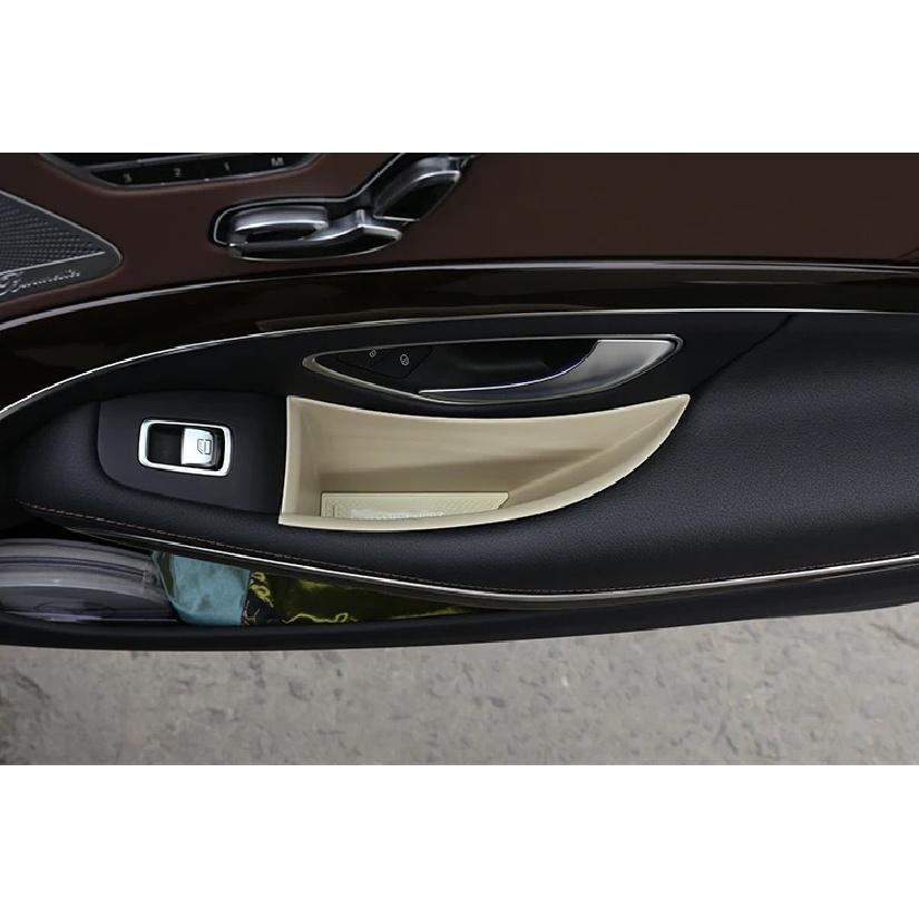 LHD Dla Mercedes Benz W222 Klasa S S300 S320 S350 S400 Akcesoria Samochodowe Samochód Przednie Drzwi Pojemnik na Drobiazgi Uchwyt Tacka