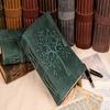 Deník Tree of Life Deník kožený diář Ručně vyrobený Deckle Edge Papírový deník Premium Diary