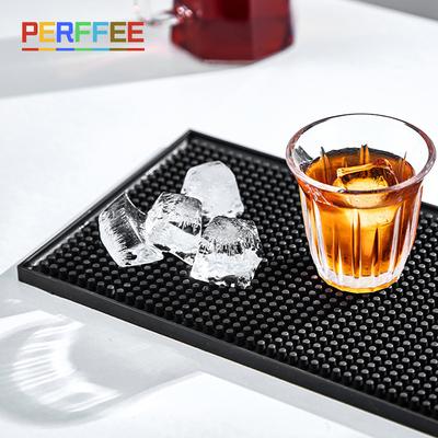 Rubber Bar Mat Anti-slip Cafe Bar Mats Home Cup Mat Waterproof Heat Resistant Durable Kitchen Drain Mat Dish Drying Mats