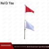 Retractable Red White Signal Flags & Field Markers