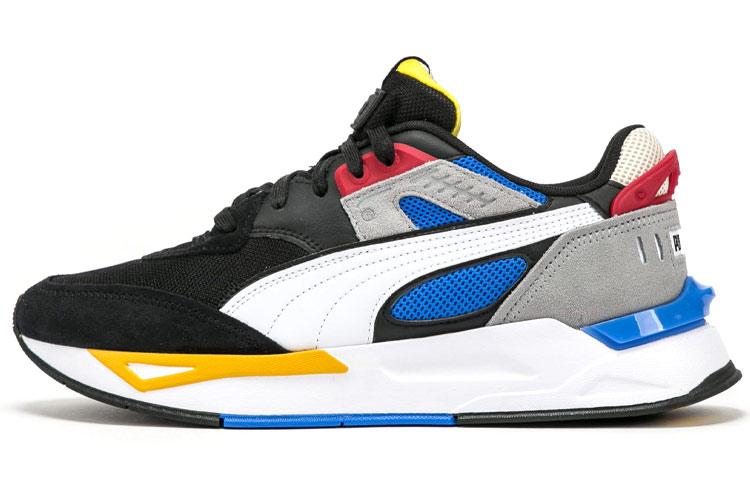 PUMA Mirage Sport Remix Black Blue 381051-01 35.5