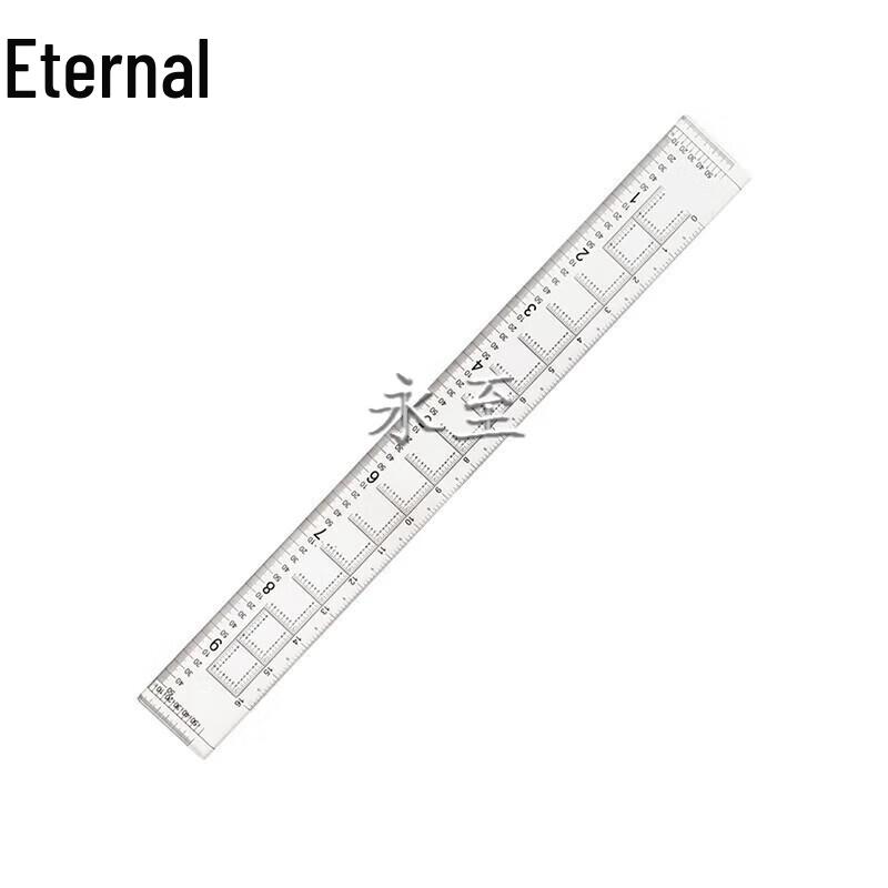 Geographic Coordinate Map Ruler