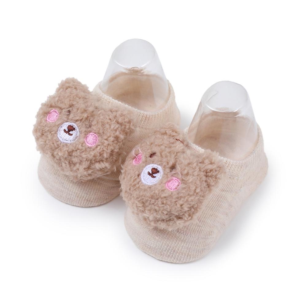 

Носки для новорожденных Носки с мультяшными куклами Детские носки-лодочки для мальчиков и девочек Детские нескользящие носки Носки для младенцев 0-3 года S