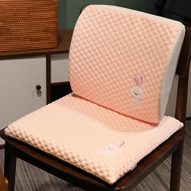 Cooling Ice Princess Seat Plush Toy Cushion Memory Foam Office Gift Girl Doll