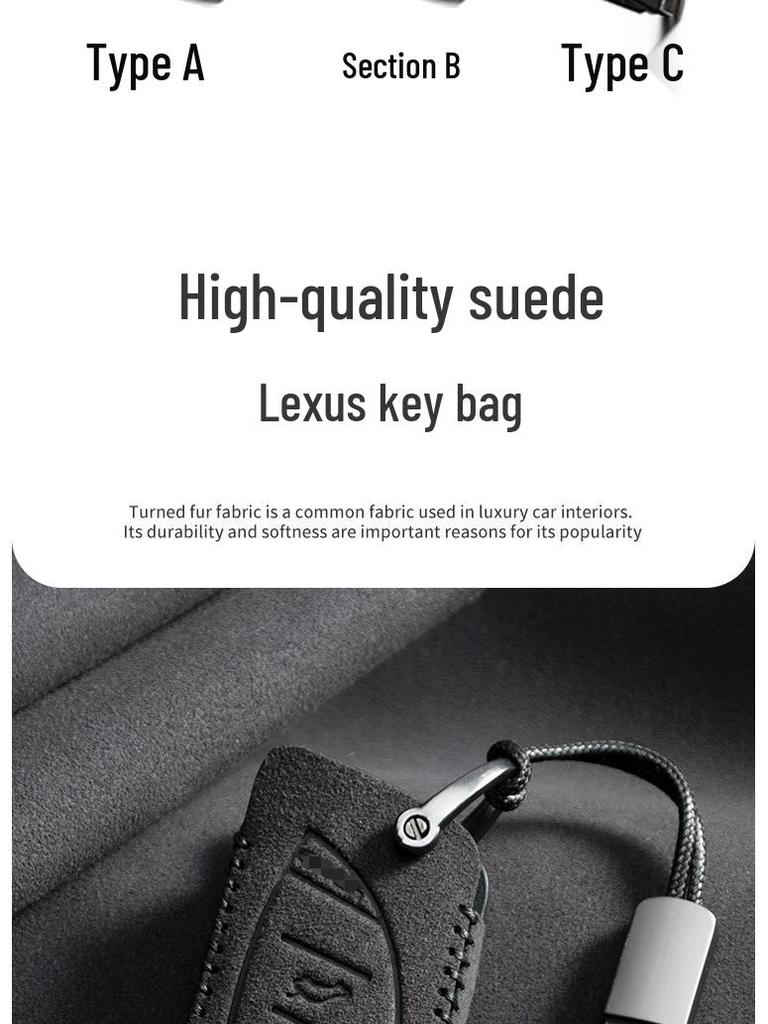 Lexus ES200 Key Case Compatible with RX300, NX200, NX350h, ES300h, LS500h