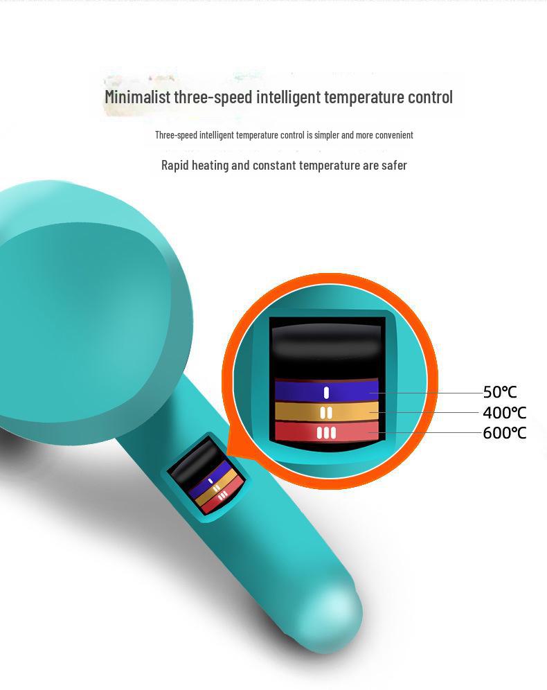 Dayi High Power Hot Air Gun for Plastic Welding, Car Film, Electronics Repair, and Hair Drying (Model 01-2000)